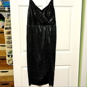 Little black sequin dress
